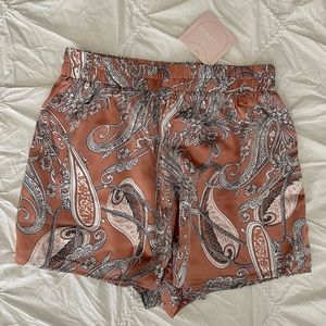 Kittenish Paisley Shorts